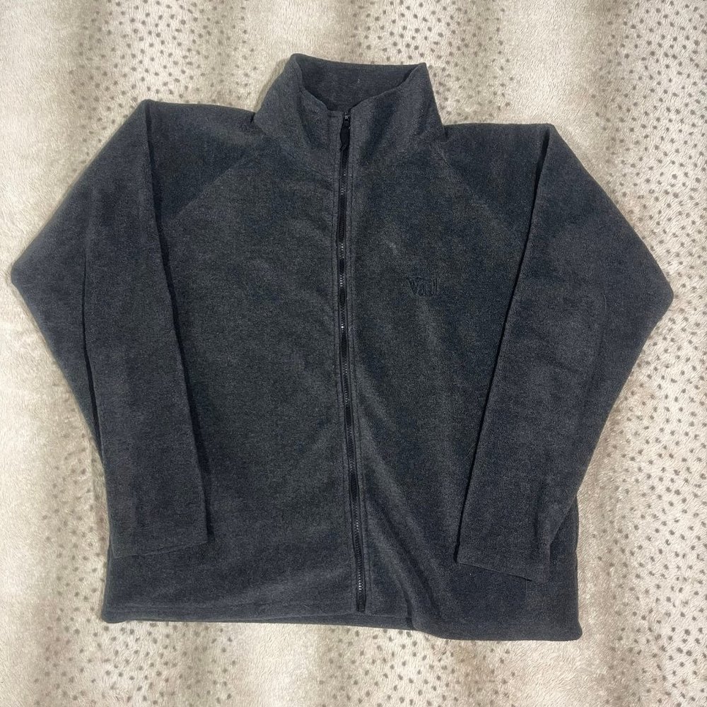 Vail Colorado fleece full zip sweater